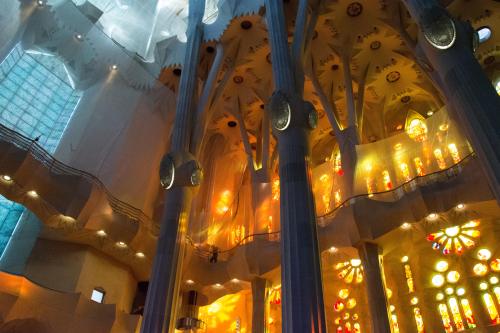 Inside La Sagrada Familia
