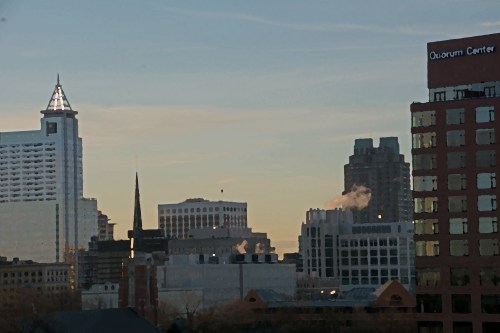 Raleigh at sunrise