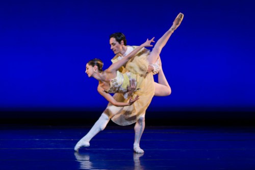 Dress rehearsal for Petit Ballet Romantique