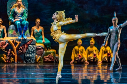 Dress rehearsal for The Little Mermaid